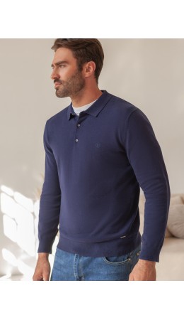 Джемпер мужской темно-синий