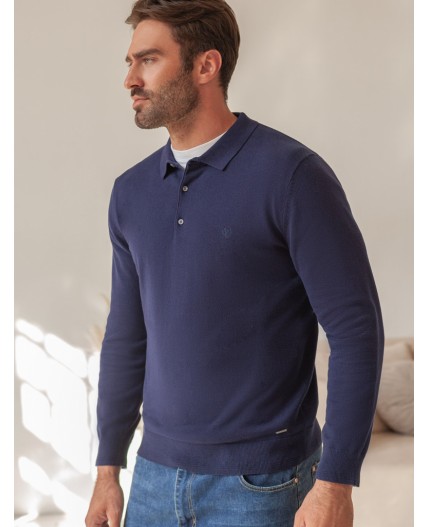 Джемпер мужской темно-синий