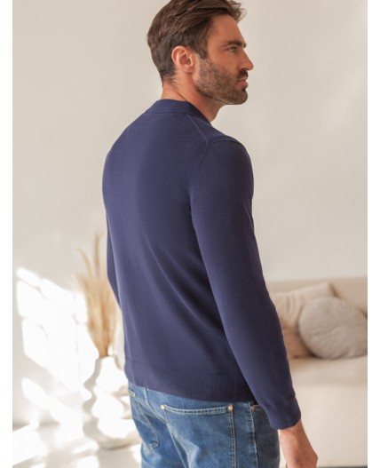 Джемпер мужской темно-синий