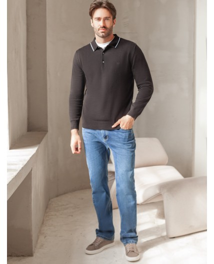 Джемпер мужской черный