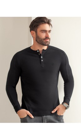 Джемпер мужской черный