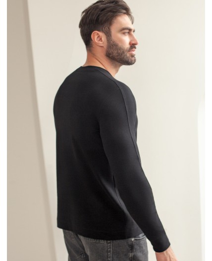 Джемпер мужской черный