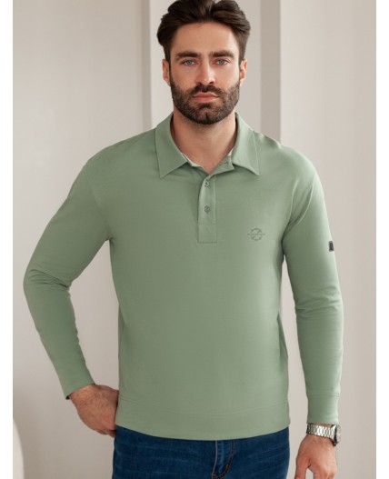 Джемпер мужской св.оливковый