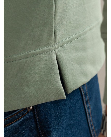 Джемпер мужской св.оливковый