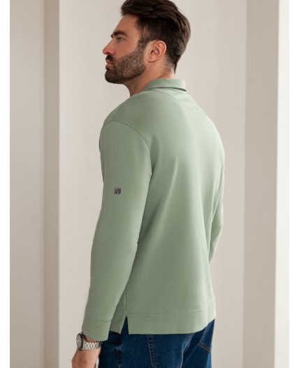 Джемпер мужской св.оливковый