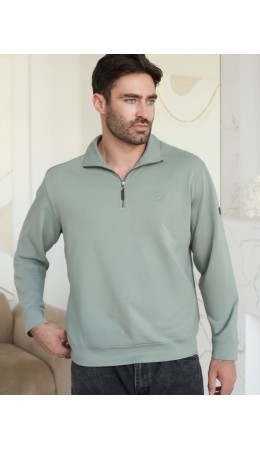 Джемпер мужской св.оливковый