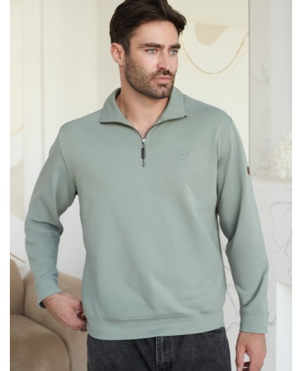 Джемпер мужской св.оливковый