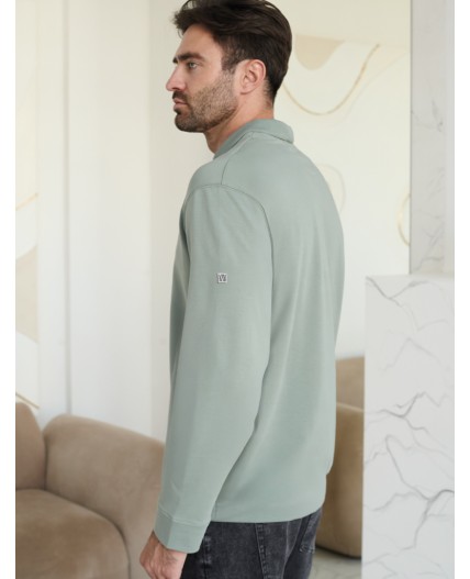 Джемпер мужской св.оливковый