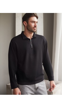 Джемпер мужской черный