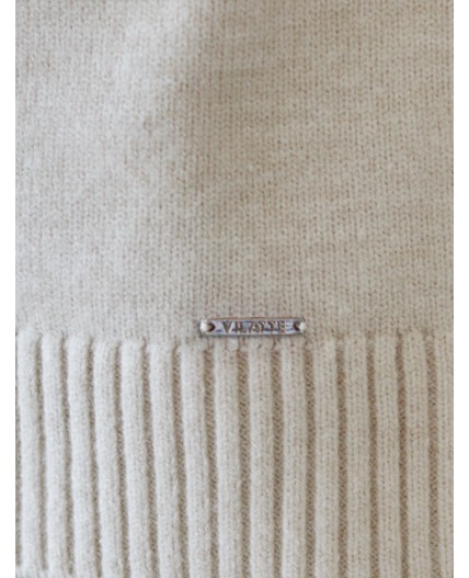 Кардиган женский овсяный меланж