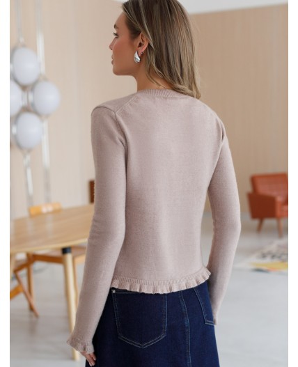 Кардиган женский макиато меланж