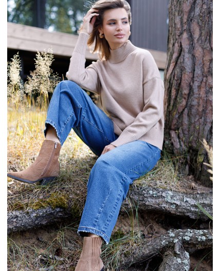 Свитер женский макиато меланж