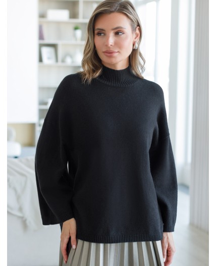 Свитер женский черный