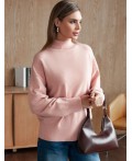 Свитер женский пудровый
