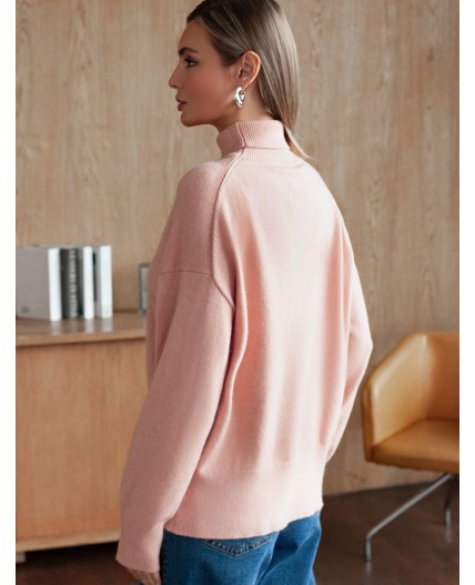 Свитер женский пудровый