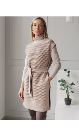 Жилет женский макиато меланж