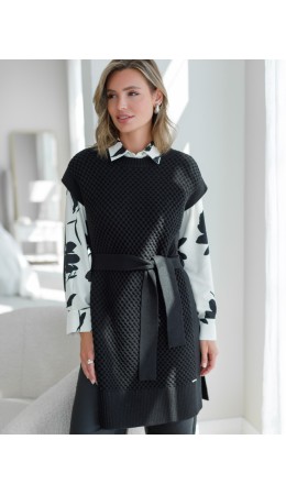 Жилет женский черный