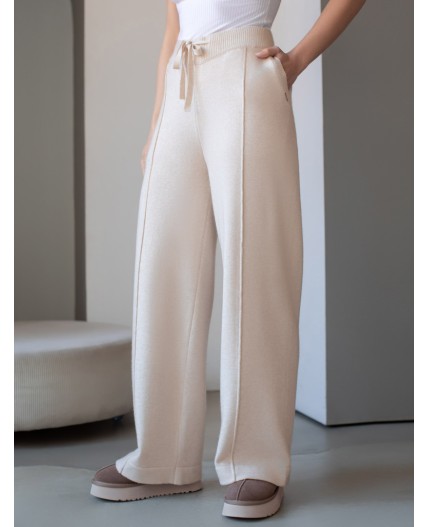 Брюки женские овсяный меланж