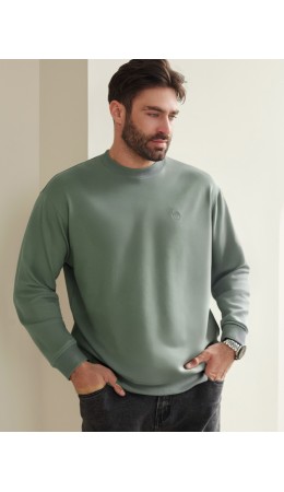 Джемпер мужской св.оливковый