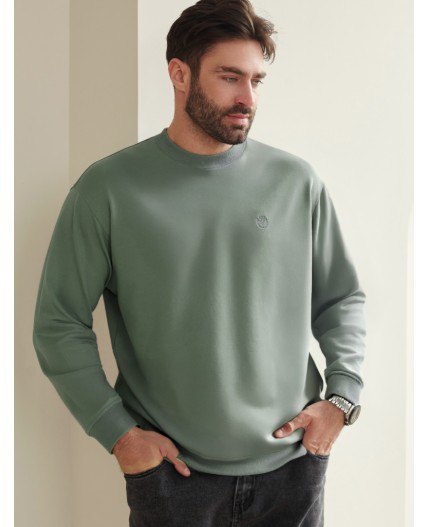 Джемпер мужской св.оливковый