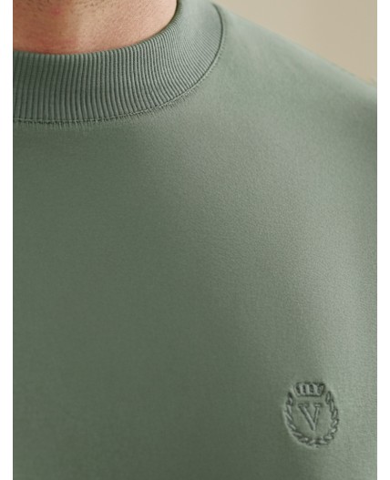 Джемпер мужской св.оливковый