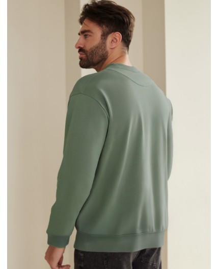 Джемпер мужской св.оливковый