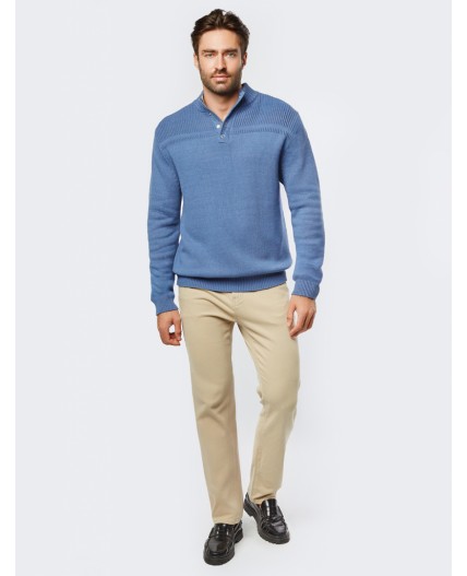 Джемпер мужской светло-синий