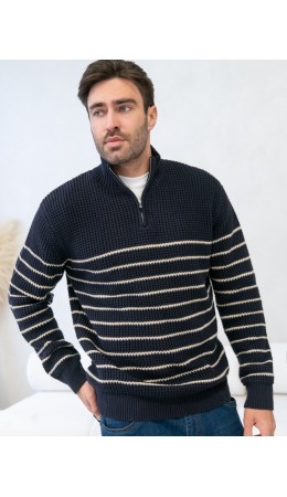 Джемпер мужской темно-синий