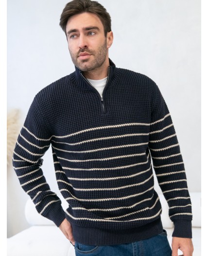 Джемпер мужской темно-синий