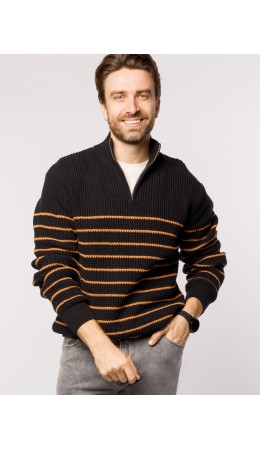 Джемпер мужской черный