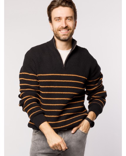 Джемпер мужской черный