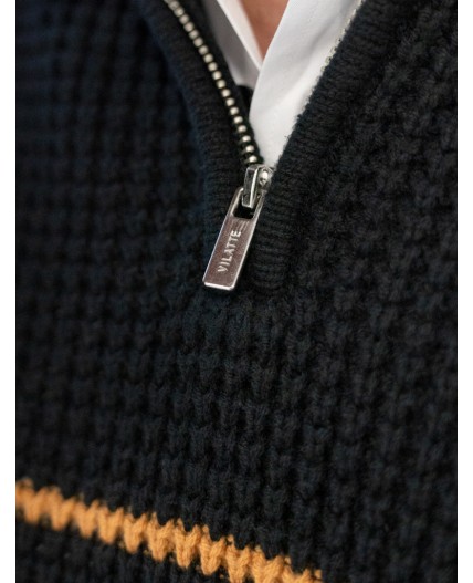 Джемпер мужской черный