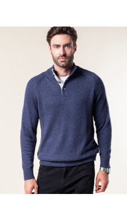 Джемпер мужской темно-синий