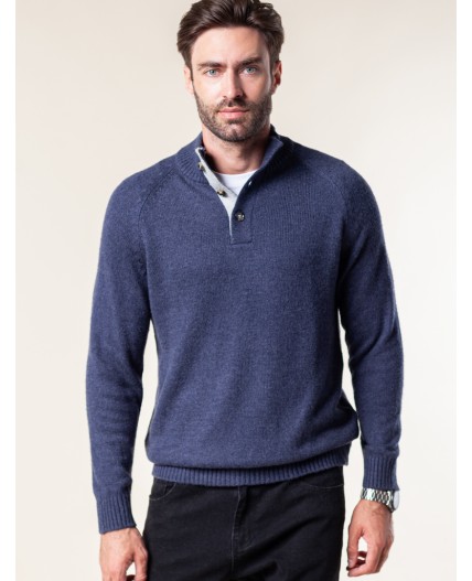 Джемпер мужской темно-синий
