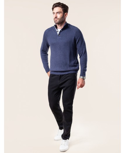 Джемпер мужской темно-синий