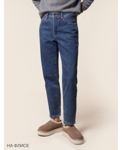 Джинсы женские серо-голубой