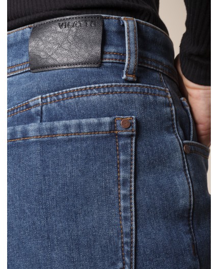 Джинсы женские серо-голубой