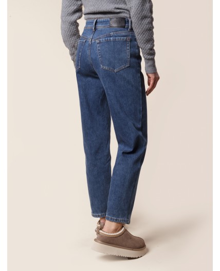 Джинсы женские серо-голубой