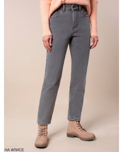 Джинсы женские серый