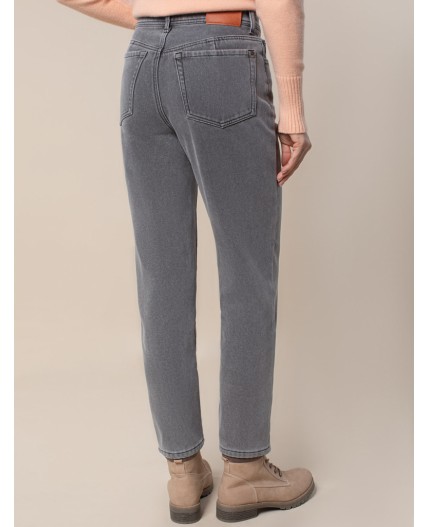 Джинсы женские серый