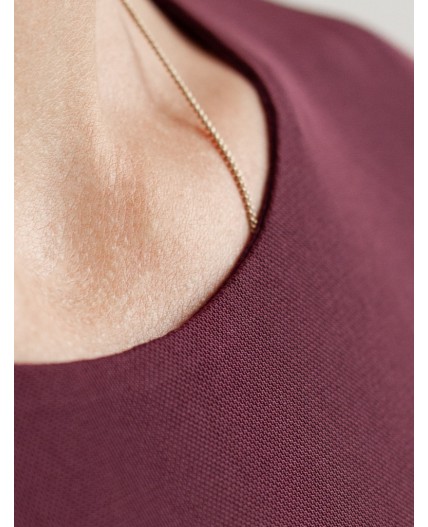 Платье женское бургунди