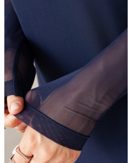 Платье женское темно-синий