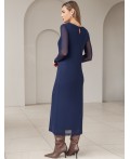 Платье женское темно-синий