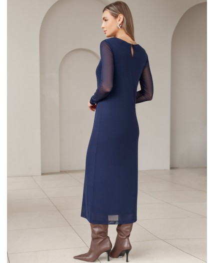 Платье женское темно-синий