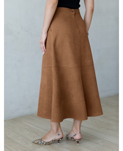 Юбка женская охра