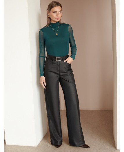 Блузка женская изумруд