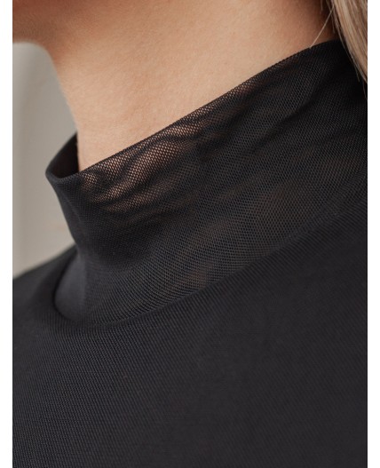 Блузка женская черный