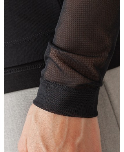 Блузка женская черный