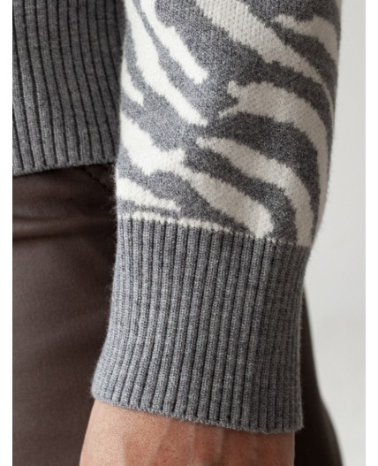 Кардиган женский серый