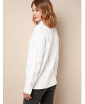 Свитер женский белый
